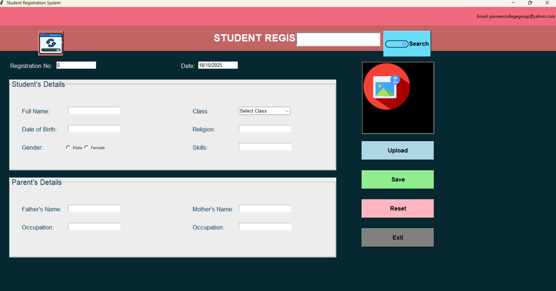 Student Registration System